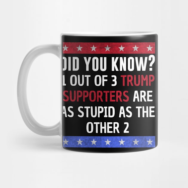 Trump supporters are stupid by MerchByThisGuy